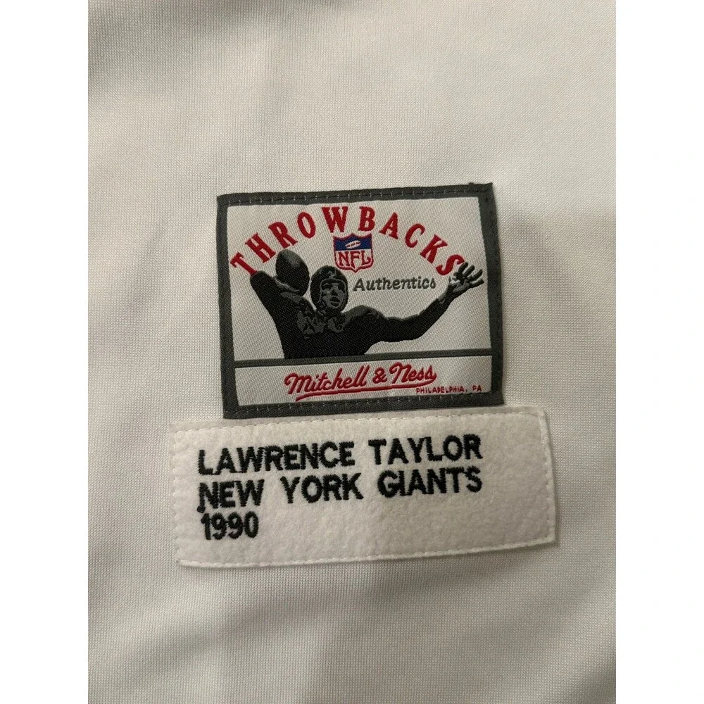 Lawrence Taylor 1990 Mitchell & Ness NY Giants Throwback Jersey Men's 52 VTG